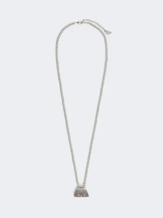 Pasticcino tas-hanger ketting, zwart