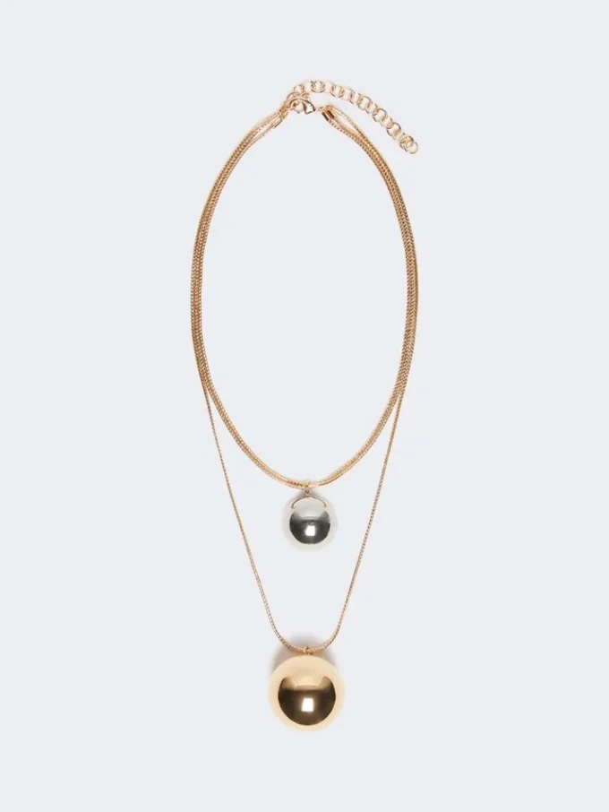 Pasticcino-tas metalen ketting, goud Pasticcino-tas metalen ketting, goud