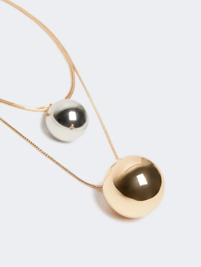 Pasticcino-tas metalen ketting, goud Pasticcino-tas metalen ketting, goud