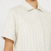Pinstripe piqua jersey jasje, wit Pinstripe piqua jersey jasje, wit