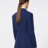 Piqua jersey blazer met enkele rij knopen, china blue Piqua jersey blazer met enkele rij knopen, china blue