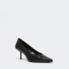 Pumps van glad leer, zwart Pumps van glad leer, zwart