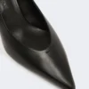 Pumps van glad leer, zwart Pumps van glad leer, zwart