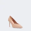 Pumps van nappaleer, poederkleurig Pumps van nappaleer, poederkleurig