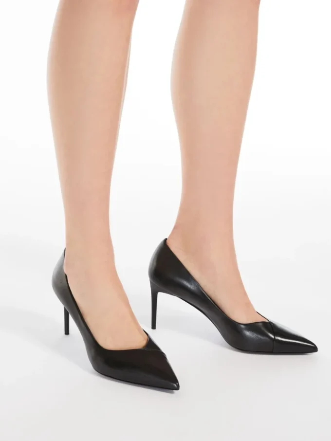 Pumps van nappaleer, zwart Pumps van nappaleer, zwart