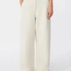 Rechte broek van scuba-jersey, beige Rechte broek van scuba-jersey, beige