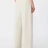 Rechte broek van scuba-jersey, beige Rechte broek van scuba-jersey, beige