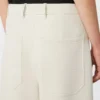 Rechte broek van scuba-jersey, beige Rechte broek van scuba-jersey, beige