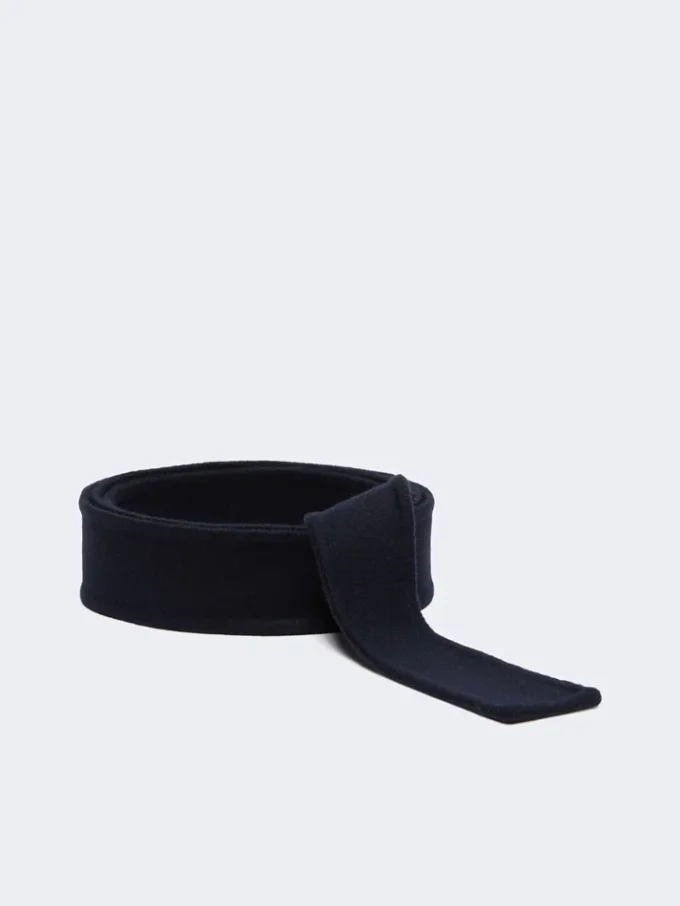 Riem van Pure Wool, middernachtblauw Riem van Pure Wool, middernachtblauw
