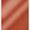 Sjaal van katoen, modal en kasjmier jacquard, koraal