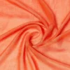 Sjaal van katoen, modal en kasjmier jacquard, koraal