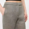 Slim-fit jersey mesh broek, middengrijs Slim-fit jersey mesh broek, middengrijs