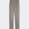 Slim-fit jersey mesh broek, middengrijs Slim-fit jersey mesh broek, middengrijs
