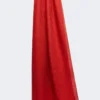 Stola van jacquardwol en zijden garen, rood Stola van jacquardwol en zijden garen, rood