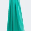 Stola van zijden georgette, groen Stola van zijden georgette, groen