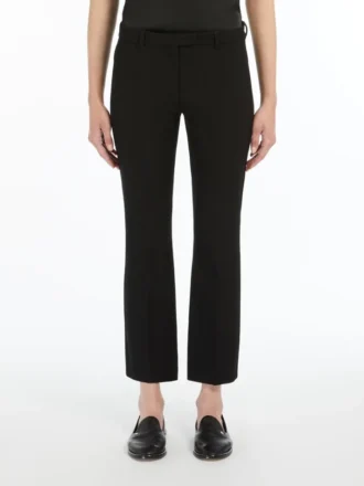 Stretchbroek van katoenmix, zwart Stretchbroek van katoenmix, zwart