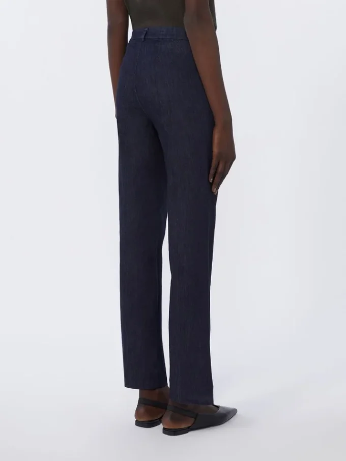 Stretchdenim jeans, middernachtblauw Stretchdenim jeans, middernachtblauw