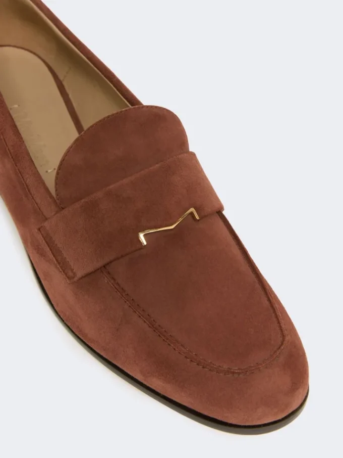 Suède mocassins, bruin Suède mocassins, bruin