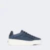 Suède sneakers, ultramarijn