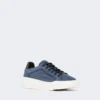 Suède sneakers, ultramarijn