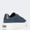 Suède sneakers, ultramarijn