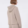 Sweatshirt van kasjmier en wol, beige Sweatshirt van kasjmier en wol, beige