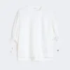 T-shirt van jersey met katoenmix, optisch wit T-shirt van jersey met katoenmix, optisch wit