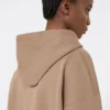 Technisch jersey sweatshirt met rits, camel Technisch jersey sweatshirt met rits, camel