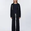 Technisch jersey sweatshirt met rits, ultramarijnblauw Technisch jersey sweatshirt met rits, ultramarijnblauw