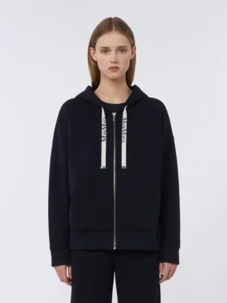 Technisch jersey sweatshirt met rits, ultramarijnblauw Technisch jersey sweatshirt met rits, ultramarijnblauw