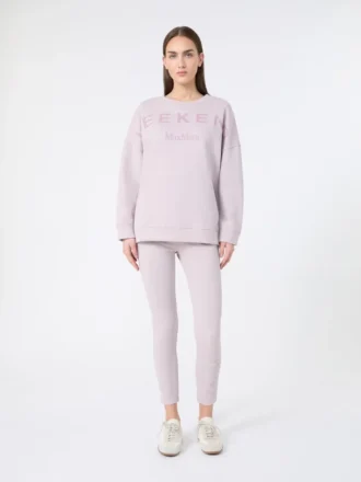 Technische jersey legging, lila