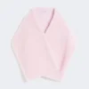 Teddy-stola van alpaca en wol, beige-roze Teddy-stola van alpaca en wol, beige-roze