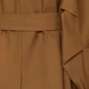 Trenchcoat van waterafstotende twill met dubbele rij knopen, tabakskleur Trenchcoat van waterafstotende twill met dubbele rij knopen, tabakskleur