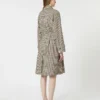 Trenchcoat van waterafstotende twill met patroon, koffiekleur Trenchcoat van waterafstotende twill met patroon, koffiekleur