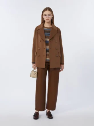Trui van alpaca en wol, beige Trui van alpaca en wol, beige