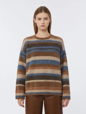 Trui van alpaca en wol, beige Trui van alpaca en wol, beige