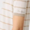Trui van kasjmier en zijden garen, beige Trui van kasjmier en zijden garen, beige