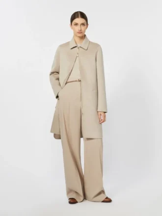 Trui van kasjmiergaren, beige