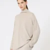 Trui van kasjmiergaren, beige