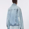 Tweedelig denimjack, middernachtblauw Tweedelig denimjack, middernachtblauw