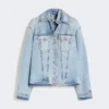 Tweedelig denimjack, middernachtblauw Tweedelig denimjack, middernachtblauw