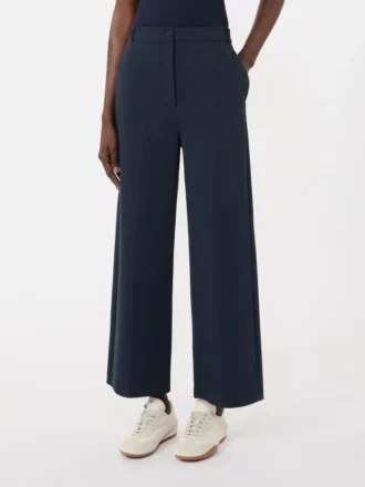 Tweezijdige jersey broek, marineblauw Tweezijdige jersey broek, marineblauw