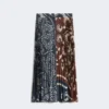 Twill rok met print, tabak