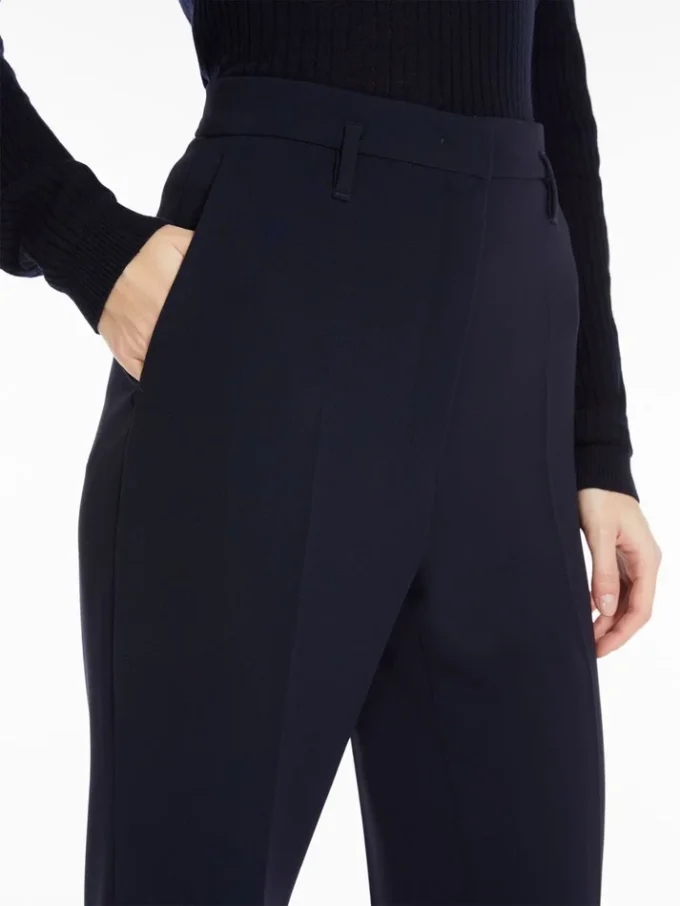 Uitlopende cady-broek, marineblauw Uitlopende cady-broek, marineblauw