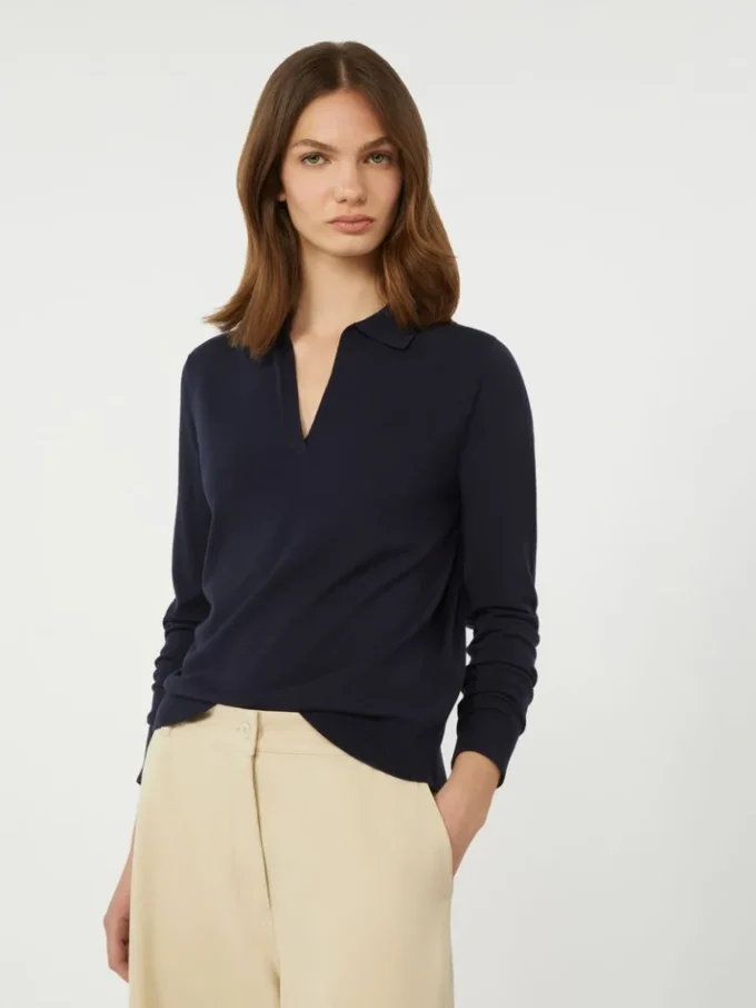 Viscose coltrui, marineblauw Viscose coltrui, marineblauw