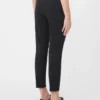 Viscose jersey broek, zwart