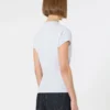 Viscose trui met ribbreisel, lichtblauw Viscose trui met ribbreisel, lichtblauw