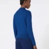 Vrouwelijk wollen vest, china blue Vrouwelijk wollen vest, china blue