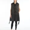 Waterafstotend canvas vest, zwart