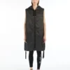 Waterafstotend canvas vest, zwart